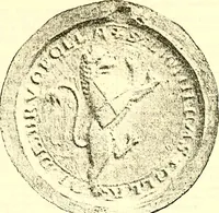 An illustration from Sceaux armoríes des Pays-Bas et des pays avoisinants (Belgique--Royaume des Pays-Bas--Luxembourg--Allemagne--France) recueil historique et héraldique (1898)