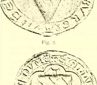 An illustration from Sceaux armoríes des Pays-Bas et des pays avoisinants (Belgique--Royaume des Pays-Bas--Luxembourg--Allemagne--France) recueil historique et héraldique (1898)