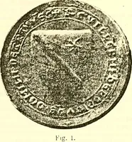 An illustration from Sceaux armoríes des Pays-Bas et des pays avoisinants (Belgique--Royaume des Pays-Bas--Luxembourg--Allemagne--France) recueil historique et héraldique (1898)