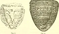 An illustration from Sceaux armoríes des Pays-Bas et des pays avoisinants (Belgique--Royaume des Pays-Bas--Luxembourg--Allemagne--France) recueil historique et héraldique (1898)