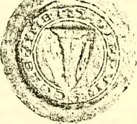 An illustration from Sceaux armoríes des Pays-Bas et des pays avoisinants (Belgique--Royaume des Pays-Bas--Luxembourg--Allemagne--France) recueil historique et héraldique (1898)