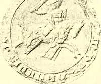An illustration from Sceaux armoríes des Pays-Bas et des pays avoisinants (Belgique--Royaume des Pays-Bas--Luxembourg--Allemagne--France) recueil historique et héraldique (1898)