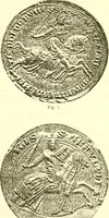 An illustration from Sceaux armoríes des Pays-Bas et des pays avoisinants (Belgique--Royaume des Pays-Bas--Luxembourg--Allemagne--France) recueil historique et héraldique (1898)