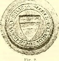An illustration from Sceaux armoríes des Pays-Bas et des pays avoisinants (Belgique--Royaume des Pays-Bas--Luxembourg--Allemagne--France) recueil historique et héraldique (1898)