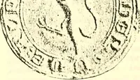 An illustration from Sceaux armoríes des Pays-Bas et des pays avoisinants (Belgique--Royaume des Pays-Bas--Luxembourg--Allemagne--France) recueil historique et héraldique (1898)