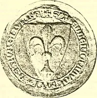 An illustration from Sceaux armoríes des Pays-Bas et des pays avoisinants (Belgique--Royaume des Pays-Bas--Luxembourg--Allemagne--France) recueil historique et héraldique (1898)