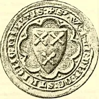 An illustration from Sceaux armoríes des Pays-Bas et des pays avoisinants (Belgique--Royaume des Pays-Bas--Luxembourg--Allemagne--France) recueil historique et héraldique (1898)