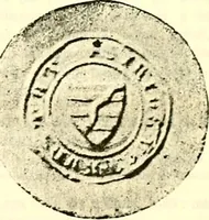 An illustration from Sceaux armoríes des Pays-Bas et des pays avoisinants (Belgique--Royaume des Pays-Bas--Luxembourg--Allemagne--France) recueil historique et héraldique (1898)