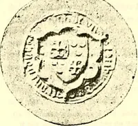 An illustration from Sceaux armoríes des Pays-Bas et des pays avoisinants (Belgique--Royaume des Pays-Bas--Luxembourg--Allemagne--France) recueil historique et héraldique (1898)
