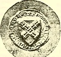 An illustration from Sceaux armoríes des Pays-Bas et des pays avoisinants (Belgique--Royaume des Pays-Bas--Luxembourg--Allemagne--France) recueil historique et héraldique (1898)