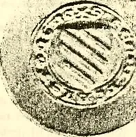 An illustration from Sceaux armoríes des Pays-Bas et des pays avoisinants (Belgique--Royaume des Pays-Bas--Luxembourg--Allemagne--France) recueil historique et héraldique (1898)