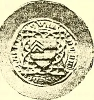 An illustration from Sceaux armoríes des Pays-Bas et des pays avoisinants (Belgique--Royaume des Pays-Bas--Luxembourg--Allemagne--France) recueil historique et héraldique (1898)
