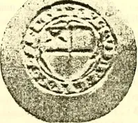 An illustration from Sceaux armoríes des Pays-Bas et des pays avoisinants (Belgique--Royaume des Pays-Bas--Luxembourg--Allemagne--France) recueil historique et héraldique (1898)