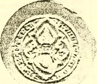 An illustration from Sceaux armoríes des Pays-Bas et des pays avoisinants (Belgique--Royaume des Pays-Bas--Luxembourg--Allemagne--France) recueil historique et héraldique (1898)