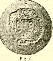 An illustration from Sceaux armoríes des Pays-Bas et des pays avoisinants (Belgique--Royaume des Pays-Bas--Luxembourg--Allemagne--France) recueil historique et héraldique (1898)
