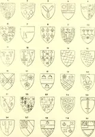 An illustration from Sceaux armoríes des Pays-Bas et des pays avoisinants (Belgique--Royaume des Pays-Bas--Luxembourg--Allemagne--France) recueil historique et héraldique (1898)