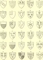 An illustration from Sceaux armoríes des Pays-Bas et des pays avoisinants (Belgique--Royaume des Pays-Bas--Luxembourg--Allemagne--France) recueil historique et héraldique (1898)
