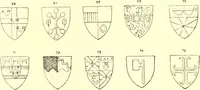 An illustration from Sceaux armoríes des Pays-Bas et des pays avoisinants (Belgique--Royaume des Pays-Bas--Luxembourg--Allemagne--France) recueil historique et héraldique (1898)