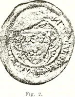 An illustration from Sceaux armoríes des Pays-Bas et des pays avoisinants (Belgique--Royaume des Pays-Bas--Luxembourg--Allemagne--France) recueil historique et héraldique (1898)