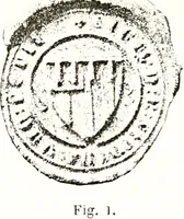 An illustration from Sceaux armoríes des Pays-Bas et des pays avoisinants (Belgique--Royaume des Pays-Bas--Luxembourg--Allemagne--France) recueil historique et héraldique (1898)