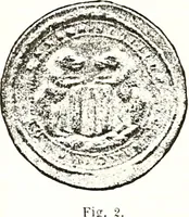 An illustration from Sceaux armoríes des Pays-Bas et des pays avoisinants (Belgique--Royaume des Pays-Bas--Luxembourg--Allemagne--France) recueil historique et héraldique (1898)