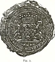 An illustration from Sceaux armoríes des Pays-Bas et des pays avoisinants (Belgique--Royaume des Pays-Bas--Luxembourg--Allemagne--France) recueil historique et héraldique (1898)