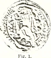 An illustration from Sceaux armoríes des Pays-Bas et des pays avoisinants (Belgique--Royaume des Pays-Bas--Luxembourg--Allemagne--France) recueil historique et héraldique (1898)