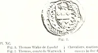 Picture 82 of 149 from Sceaux armoríes des Pays-Bas et des pays avoisinants (Belgique--Royaume des Pays-Bas--Luxembourg--Allemagne--France) recueil historique et héraldique (1898), leaf 500