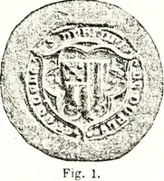 An illustration from Sceaux armoríes des Pays-Bas et des pays avoisinants (Belgique--Royaume des Pays-Bas--Luxembourg--Allemagne--France) recueil historique et héraldique (1898)