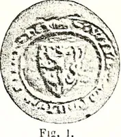 An illustration from Sceaux armoríes des Pays-Bas et des pays avoisinants (Belgique--Royaume des Pays-Bas--Luxembourg--Allemagne--France) recueil historique et héraldique (1898)