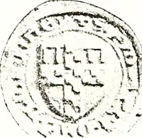 An illustration from Sceaux armoríes des Pays-Bas et des pays avoisinants (Belgique--Royaume des Pays-Bas--Luxembourg--Allemagne--France) recueil historique et héraldique (1898)