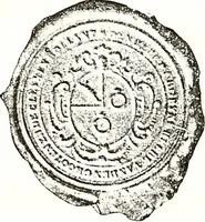 An illustration from Sceaux armoríes des Pays-Bas et des pays avoisinants (Belgique--Royaume des Pays-Bas--Luxembourg--Allemagne--France) recueil historique et héraldique (1898)