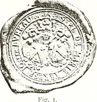 An illustration from Sceaux armoríes des Pays-Bas et des pays avoisinants (Belgique--Royaume des Pays-Bas--Luxembourg--Allemagne--France) recueil historique et héraldique (1898)