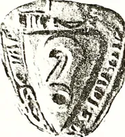An illustration from Sceaux armoríes des Pays-Bas et des pays avoisinants (Belgique--Royaume des Pays-Bas--Luxembourg--Allemagne--France) recueil historique et héraldique (1898)