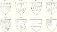 An illustration from Sceaux armoríes des Pays-Bas et des pays avoisinants (Belgique--Royaume des Pays-Bas--Luxembourg--Allemagne--France) recueil historique et héraldique (1898)
