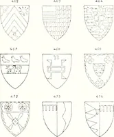 An illustration from Sceaux armoríes des Pays-Bas et des pays avoisinants (Belgique--Royaume des Pays-Bas--Luxembourg--Allemagne--France) recueil historique et héraldique (1898)