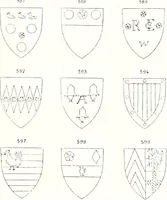 An illustration from Sceaux armoríes des Pays-Bas et des pays avoisinants (Belgique--Royaume des Pays-Bas--Luxembourg--Allemagne--France) recueil historique et héraldique (1898)