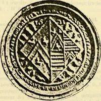 An illustration from Sceaux armoríes des Pays-Bas et des pays avoisinants (Belgique--Royaume des Pays-Bas--Luxembourg--Allemagne--France) recueil historique et héraldique (1898)