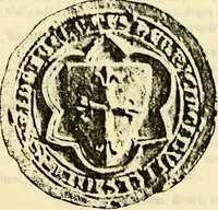 An illustration from Sceaux armoríes des Pays-Bas et des pays avoisinants (Belgique--Royaume des Pays-Bas--Luxembourg--Allemagne--France) recueil historique et héraldique (1898)