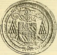 An illustration from Sceaux armoríes des Pays-Bas et des pays avoisinants (Belgique--Royaume des Pays-Bas--Luxembourg--Allemagne--France) recueil historique et héraldique (1898)