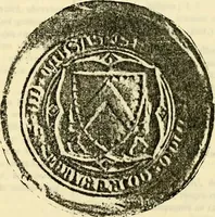 An illustration from Sceaux armoríes des Pays-Bas et des pays avoisinants (Belgique--Royaume des Pays-Bas--Luxembourg--Allemagne--France) recueil historique et héraldique (1898)