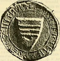 An illustration from Sceaux armoríes des Pays-Bas et des pays avoisinants (Belgique--Royaume des Pays-Bas--Luxembourg--Allemagne--France) recueil historique et héraldique (1898)