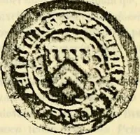 An illustration from Sceaux armoríes des Pays-Bas et des pays avoisinants (Belgique--Royaume des Pays-Bas--Luxembourg--Allemagne--France) recueil historique et héraldique (1898)