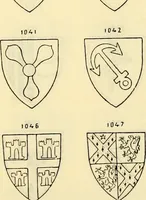 An illustration from Sceaux armoríes des Pays-Bas et des pays avoisinants (Belgique--Royaume des Pays-Bas--Luxembourg--Allemagne--France) recueil historique et héraldique (1898)