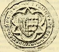 An illustration from Sceaux armoríes des Pays-Bas et des pays avoisinants (Belgique--Royaume des Pays-Bas--Luxembourg--Allemagne--France) recueil historique et héraldique (1898)