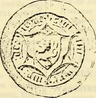 An illustration from Sceaux armoríes des Pays-Bas et des pays avoisinants (Belgique--Royaume des Pays-Bas--Luxembourg--Allemagne--France) recueil historique et héraldique (1898)