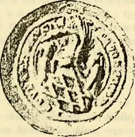 An illustration from Sceaux armoríes des Pays-Bas et des pays avoisinants (Belgique--Royaume des Pays-Bas--Luxembourg--Allemagne--France) recueil historique et héraldique (1898)