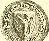 An illustration from Sceaux armoríes des Pays-Bas et des pays avoisinants (Belgique--Royaume des Pays-Bas--Luxembourg--Allemagne--France) recueil historique et héraldique (1898)