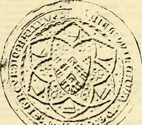 An illustration from Sceaux armoríes des Pays-Bas et des pays avoisinants (Belgique--Royaume des Pays-Bas--Luxembourg--Allemagne--France) recueil historique et héraldique (1898)