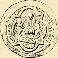 An illustration from Sceaux armoríes des Pays-Bas et des pays avoisinants (Belgique--Royaume des Pays-Bas--Luxembourg--Allemagne--France) recueil historique et héraldique (1898)